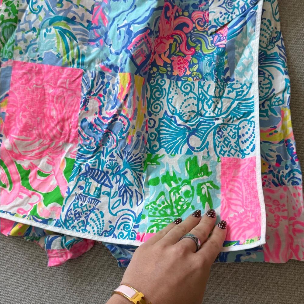 Lilly Pulitzer Patchwork Skort - Picture 3 of 5